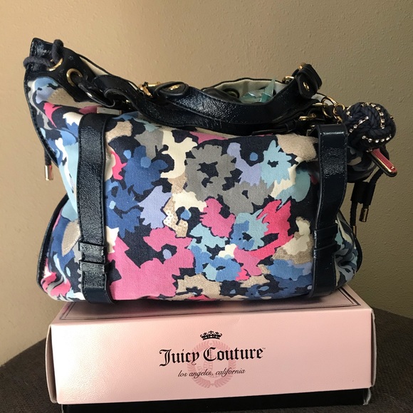 Juicy Couture Handbags - Juicy Couture vintage vegan floral tote w/ sequins